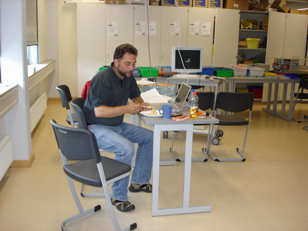 Helfer beim 5.IRC Robotik