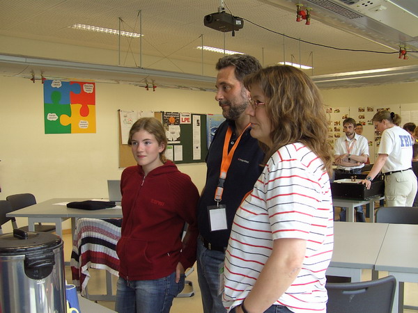 Helfer beim 5.IRC Robotik